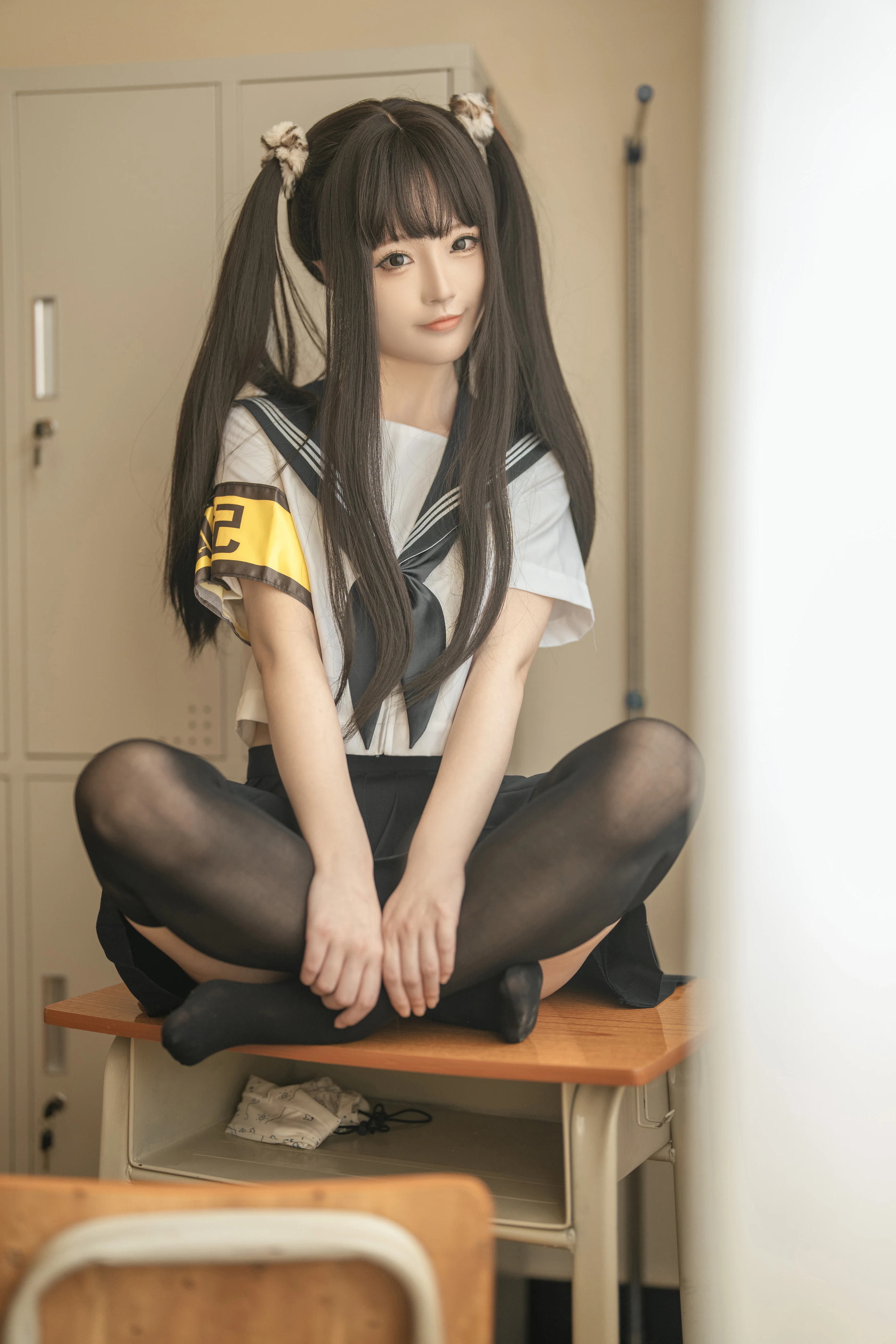 桃良阿宅 - NO.004 教室JK [33P] 1