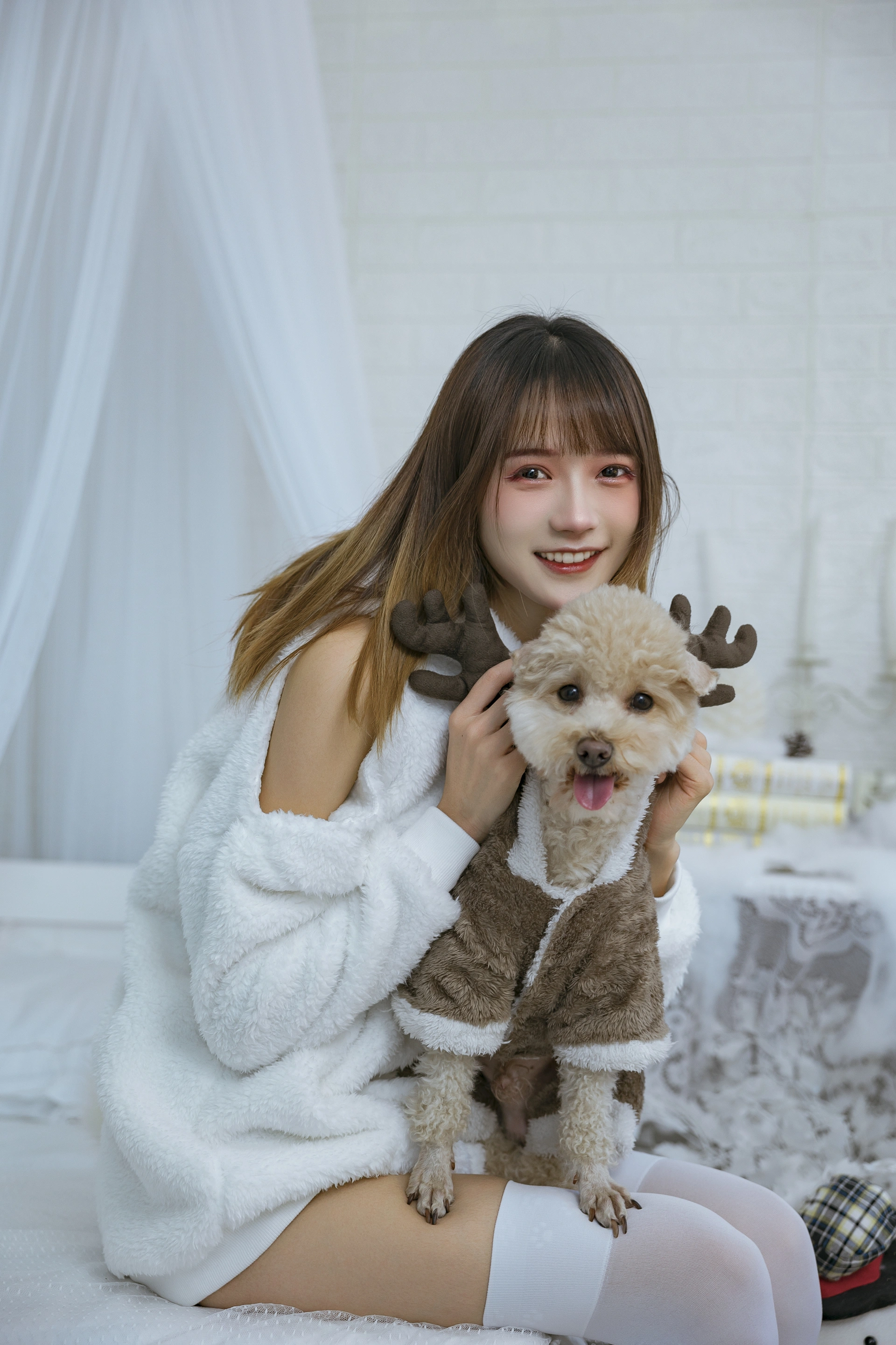 兔子Zzz不吃胡萝卜 - NO.112 温馨少女与宠物们 2