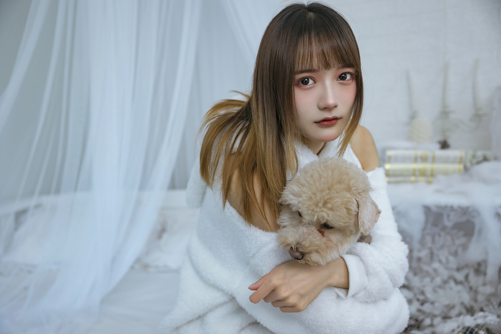 兔子Zzz不吃胡萝卜 - NO.112 温馨少女与宠物们 3