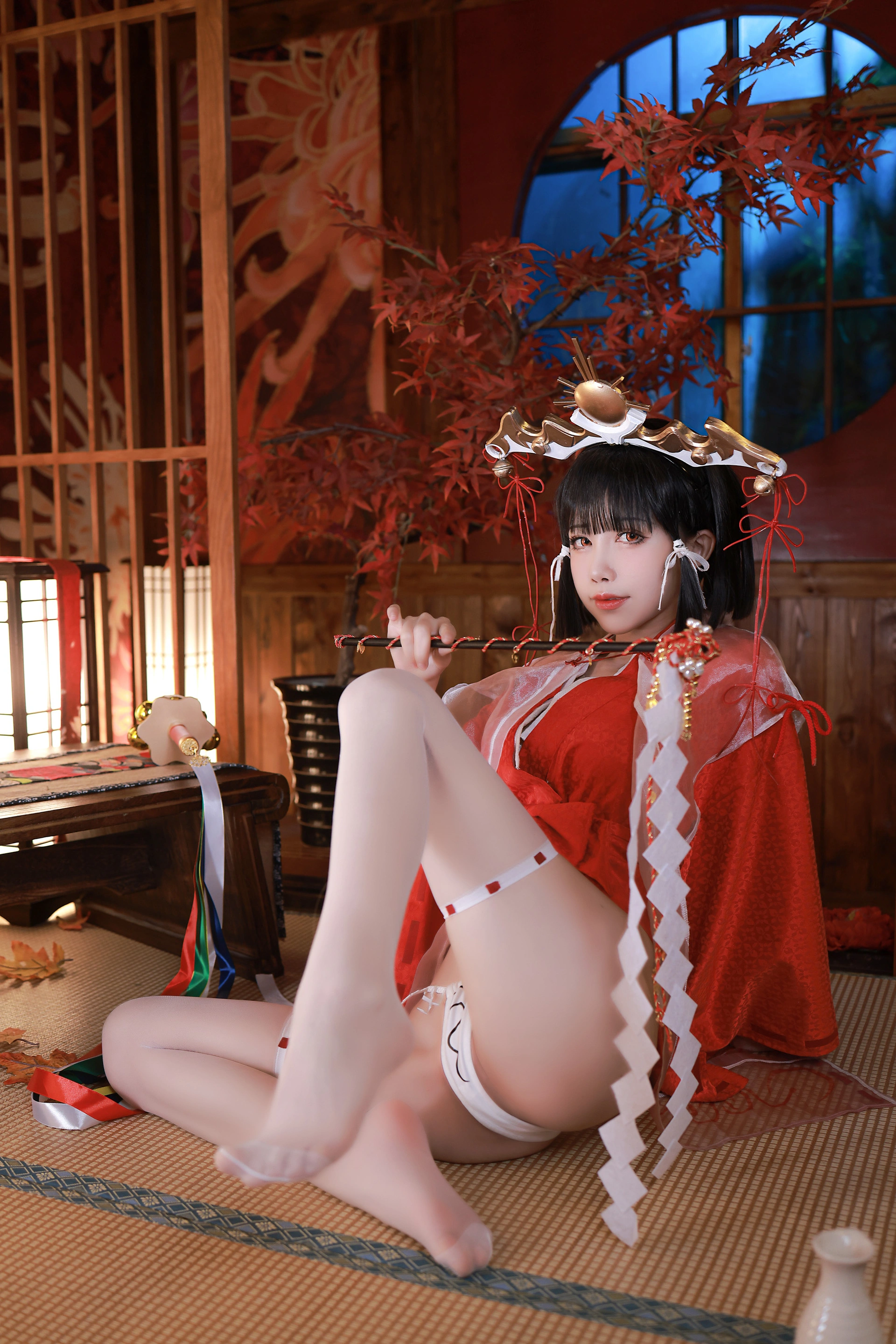 水淼Aqua - NO.78 黑兽辉夜巫女 3