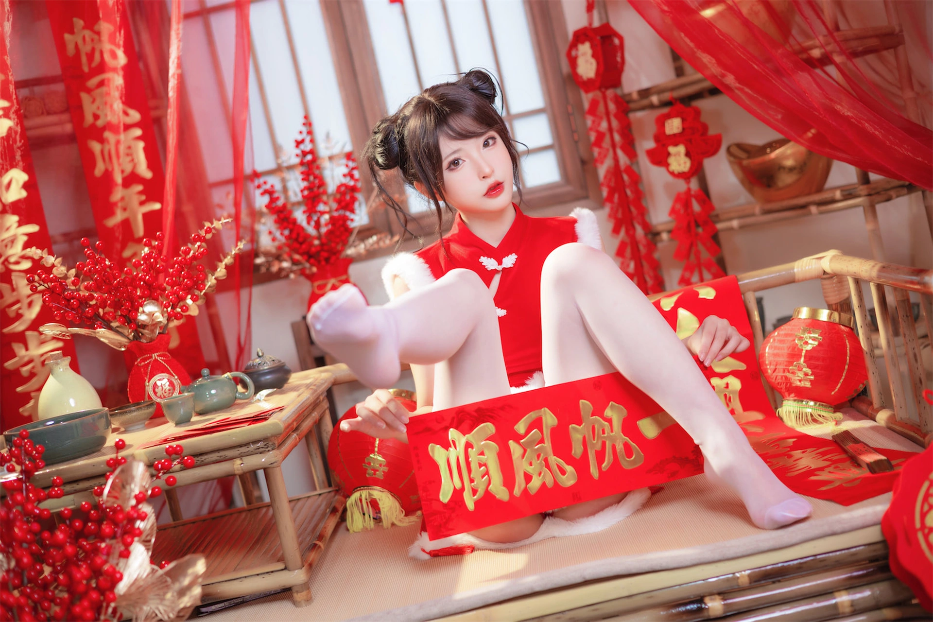 清水由乃 - NO.45 2023新年旗袍 2