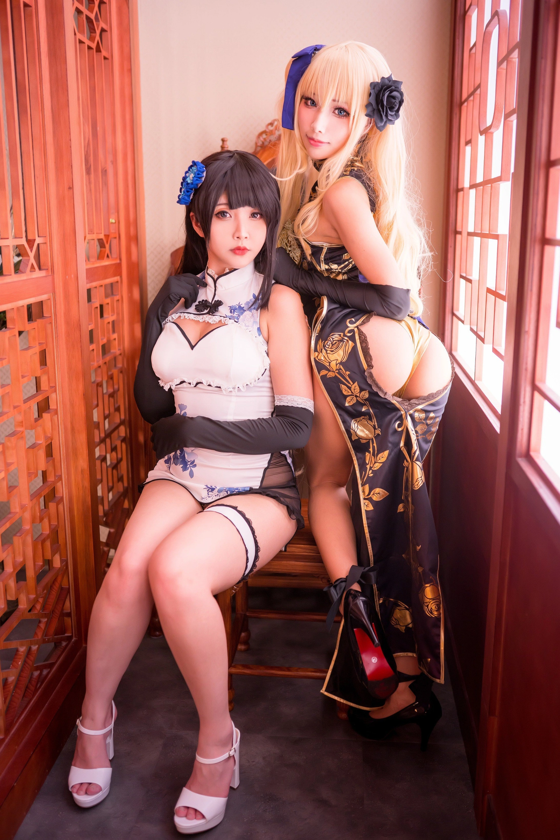 雨波_HaneAme - NO.54 Ping Er & Jin Lian 3