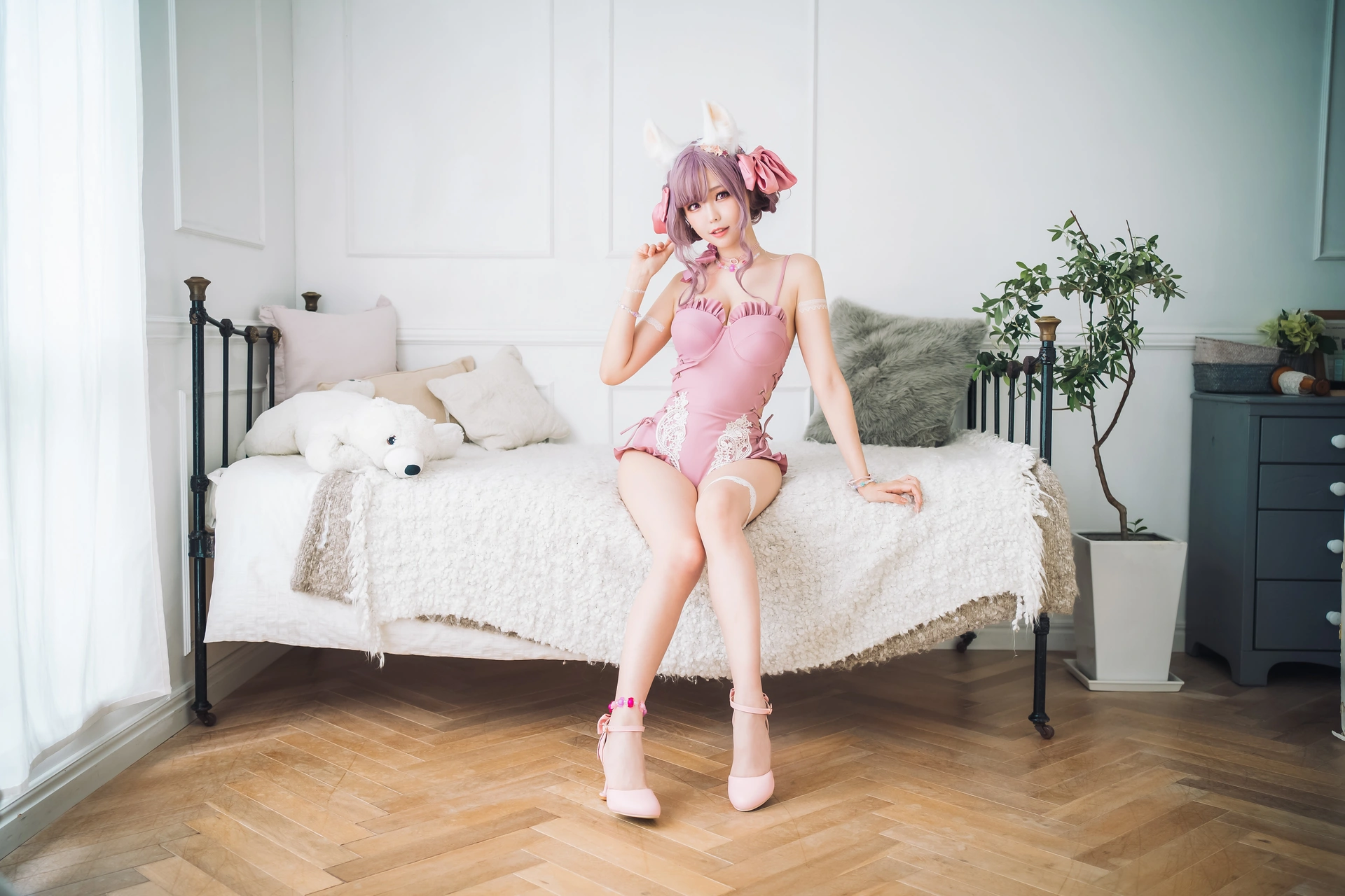 ElyEE子 - NO.82 Fluffy Summer – Original Swimsuit 1