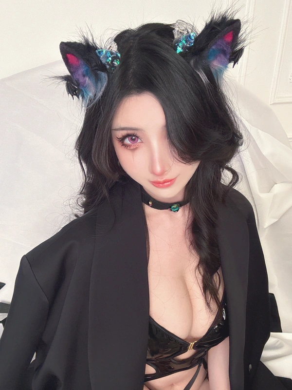 万圣节蝙蝠小恶魔猫耳 - rioko凉凉子