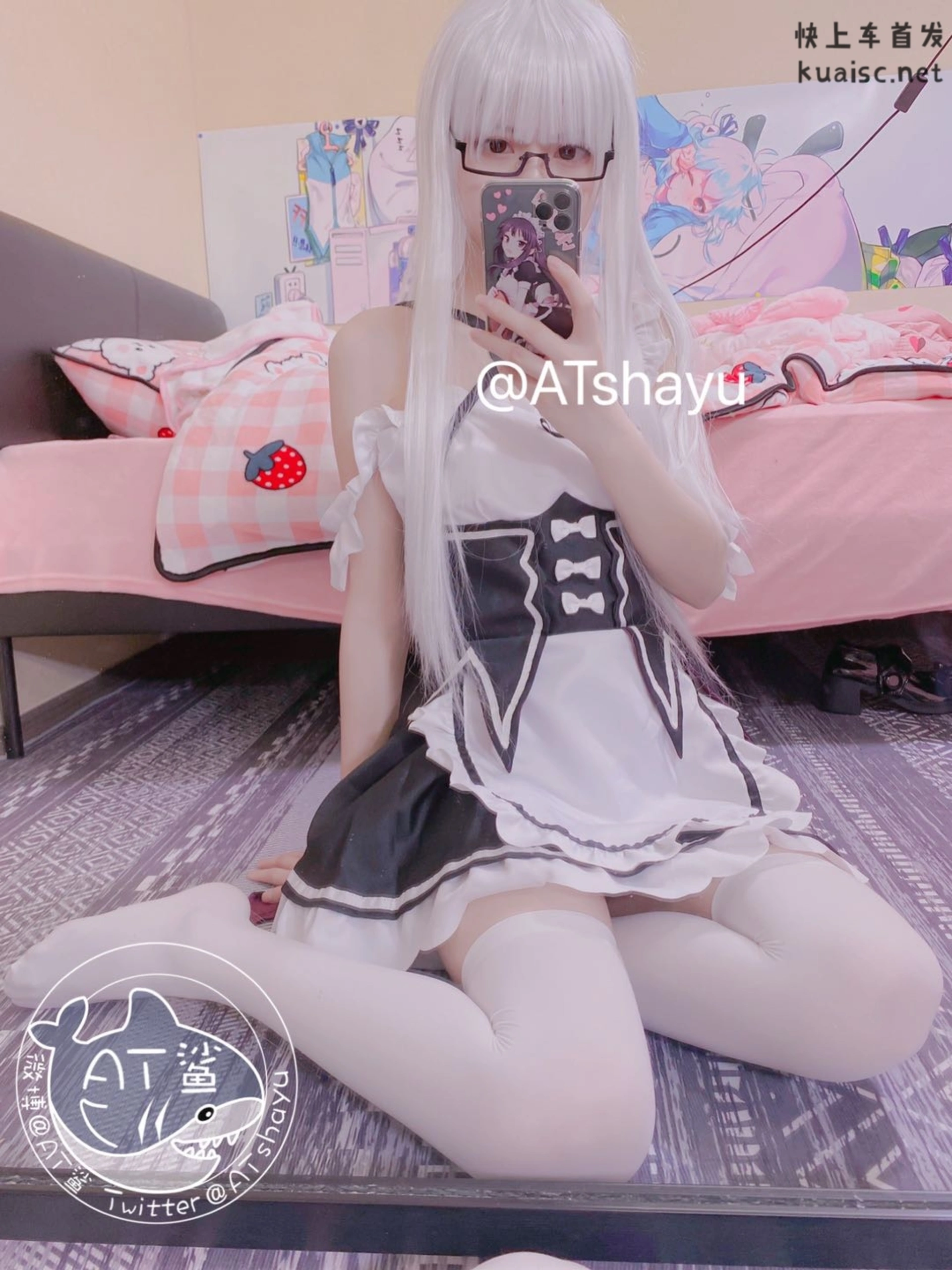 AT鲨 - NO.24 白丝女仆 2